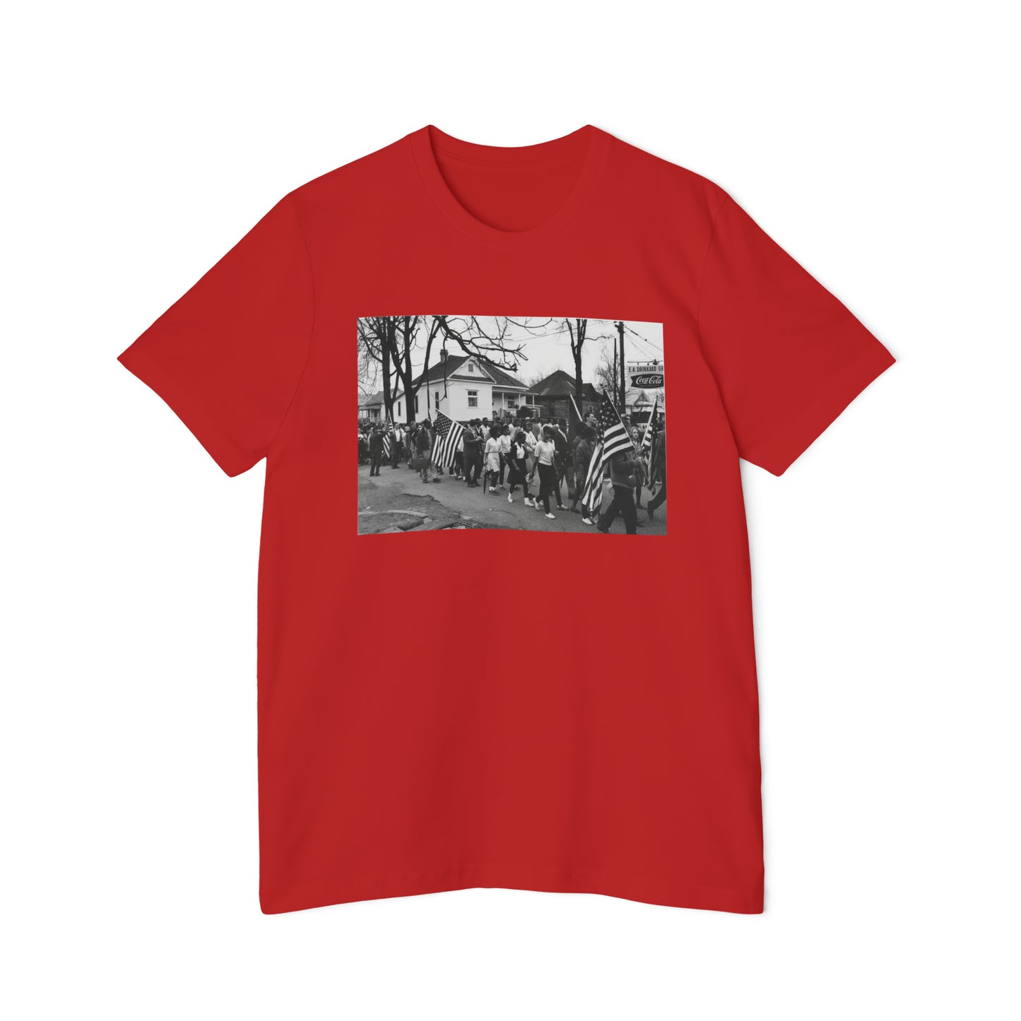 'Selma to Montgomery March' Photo T-Shirt (Pettus, 1965) | Made in USA