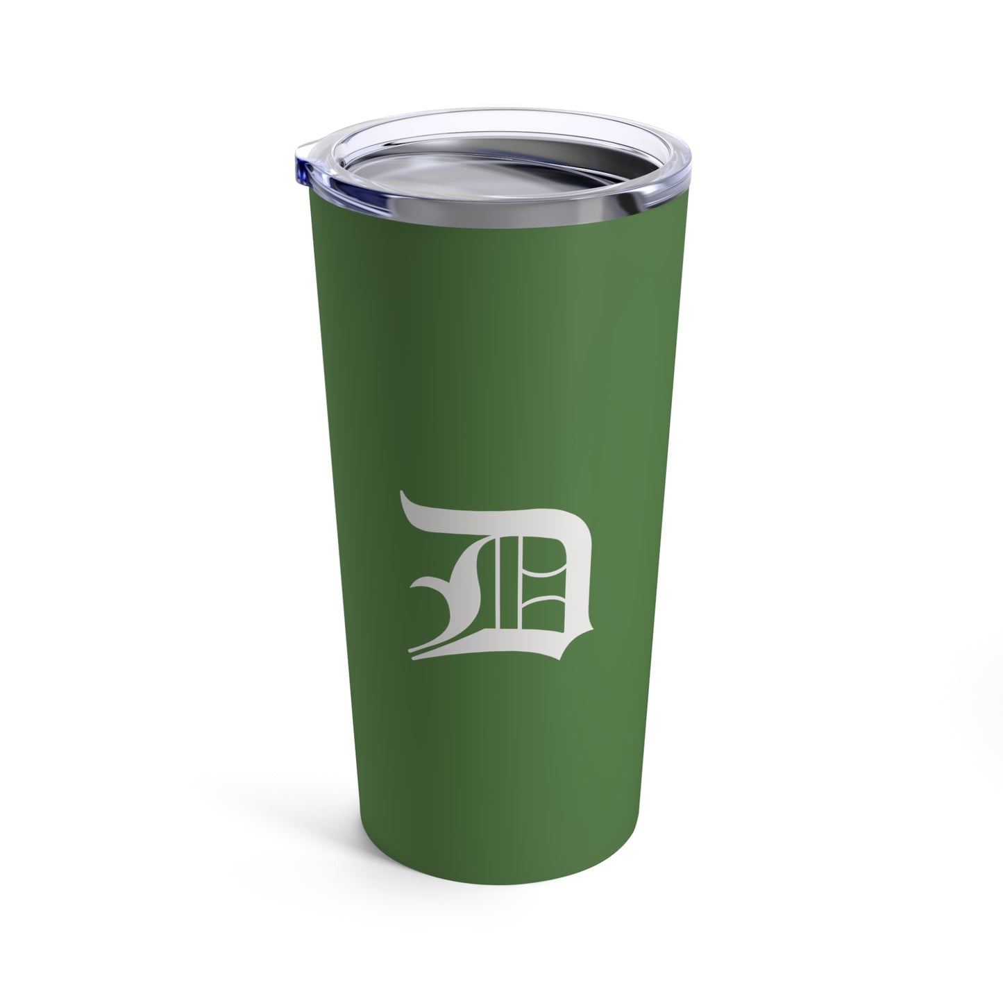 Detroit 'Old English D' Tumbler | Pine Green - 20oz