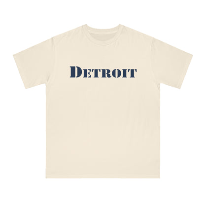 'Detroit' T-Shirt (Military Font) | Unisex Organic