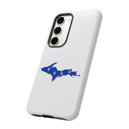 Michigan Upper Peninsula Tough Phone Case (w/ UP Quebec Flag Outline) | Samsung & Pixel Android