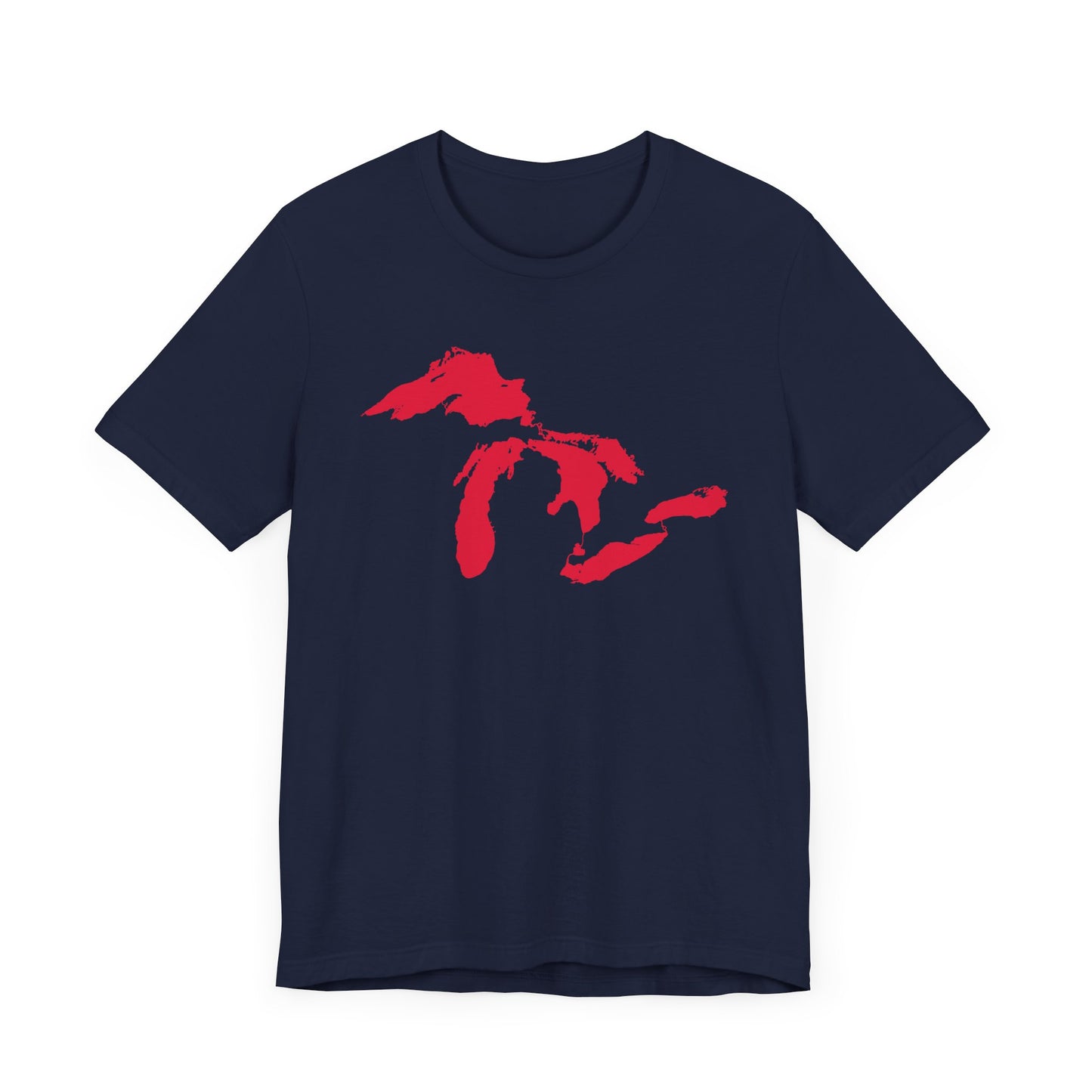 Great Lakes T-Shirt | Unisex Standard - Lighthouse Red