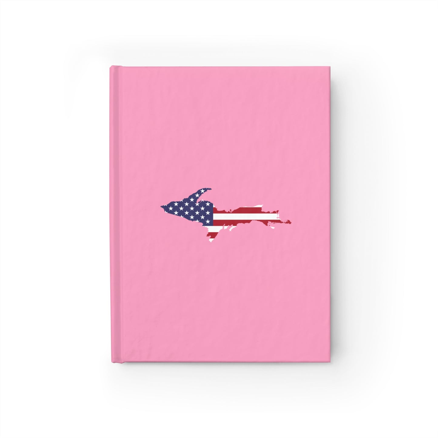 Michigan Upper Peninsula Blank Sketchbook (w/ UP USA Flag) | '67 Caddie Pink