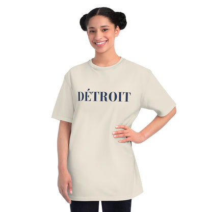 'Detroit' T-Shirt (Didone Font) | Organic Unisex