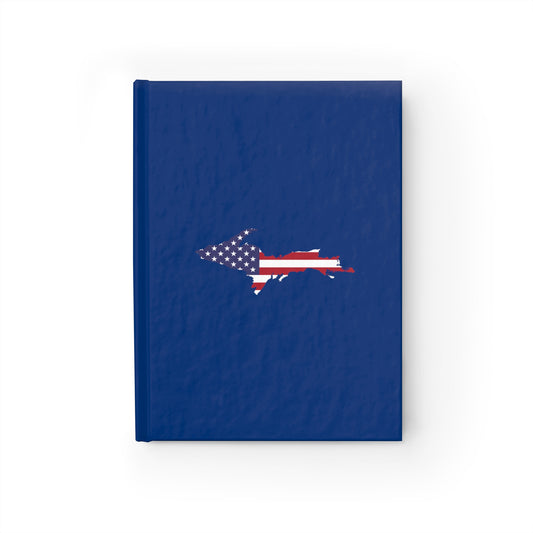 Michigan Upper Peninsula Blank Sketchbook (w/ UP USA Flag) | Dearborn Blue