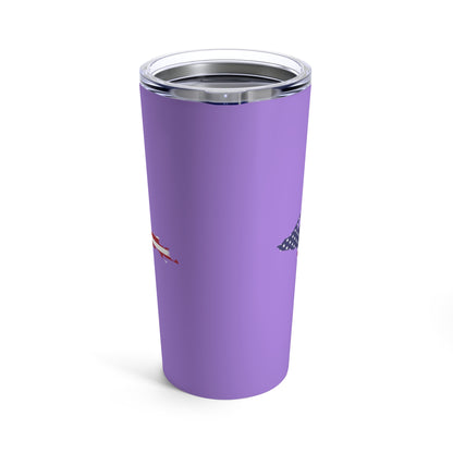 Michigan Upper Peninsula Tumbler (w/ UP USA Flag) | Lavender - 20oz