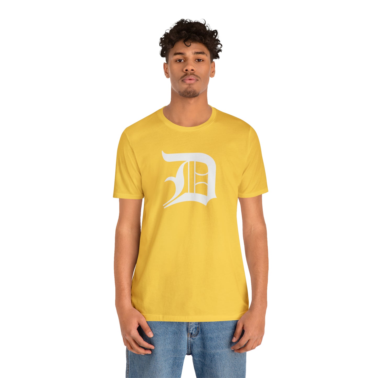 Detroit 'Old English D' T-Shirt | Unisex Standard