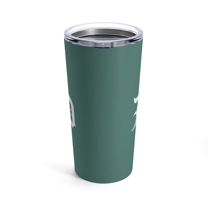 Detroit 'Old English D' Tumbler | Copper Green - 20oz