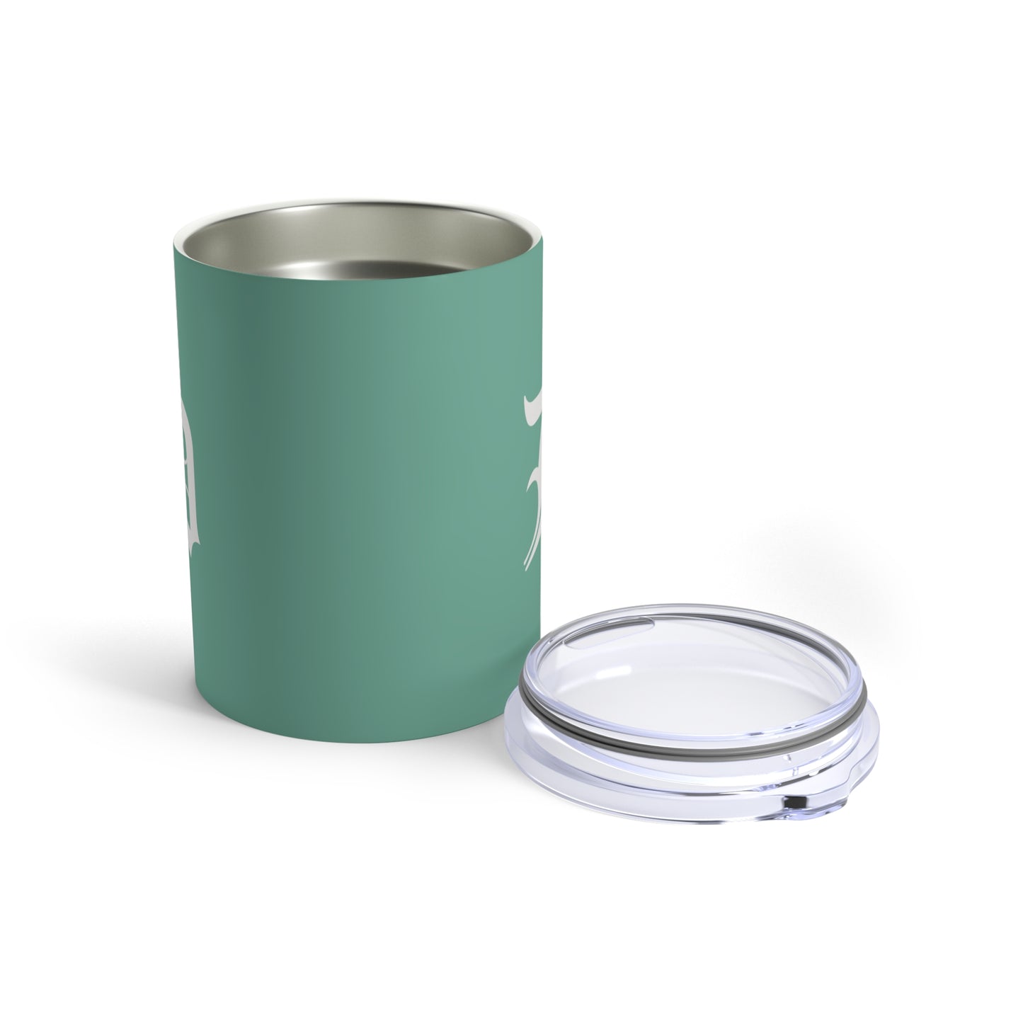 Detroit 'Old English D' Tumbler | Metallic Mint Green - 10oz