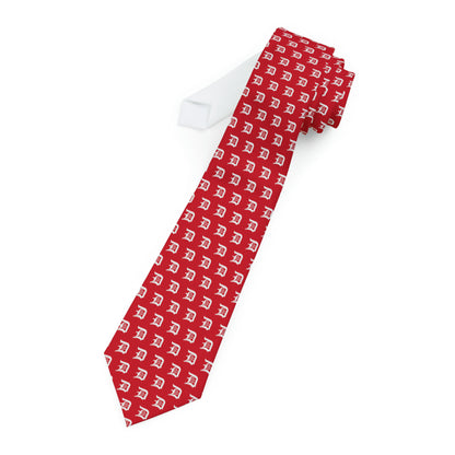 Detroit 'Old English D' Necktie | Aliform Red