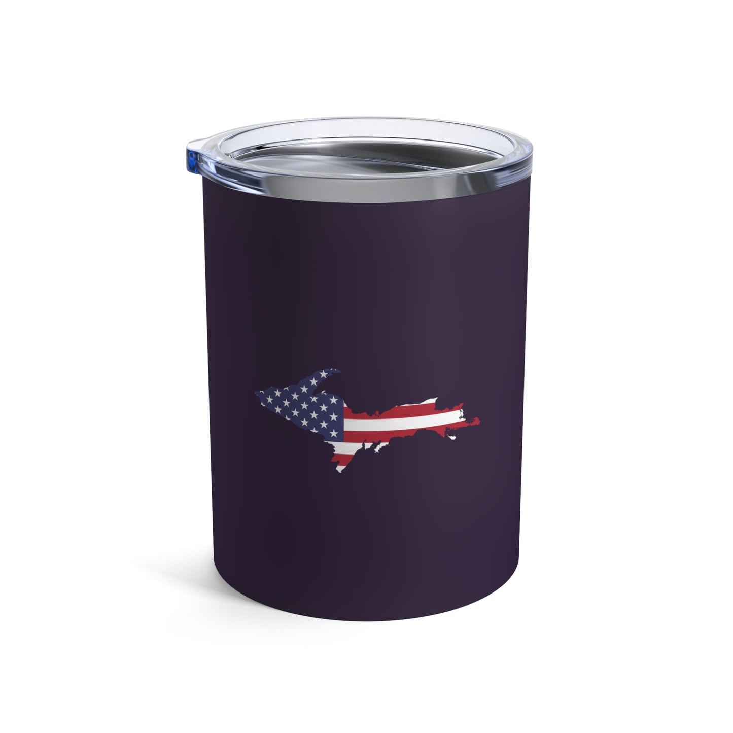 Michigan Upper Peninsula Tumbler (w/ UP USA Flag) | Blackcurrant - 10oz