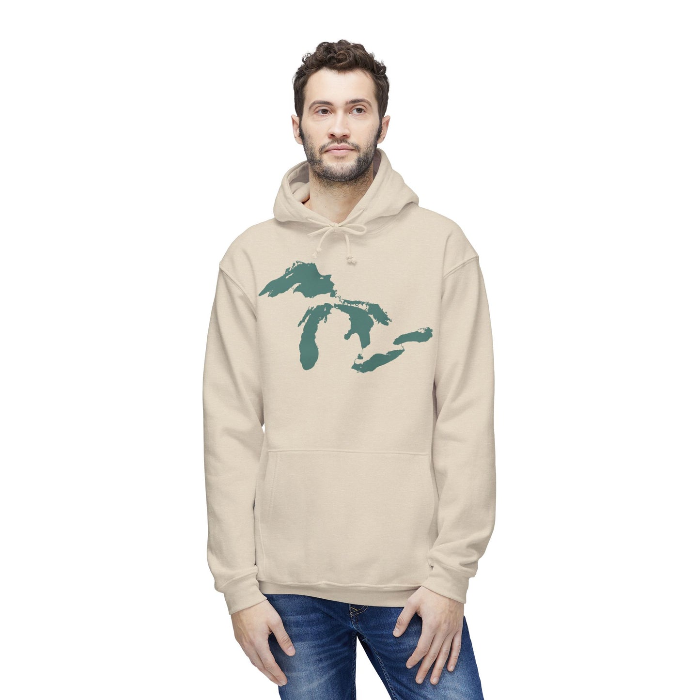 Great Lakes Ultrapremium Hoodie | Made in USA - Copper Green