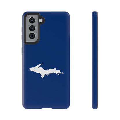 Michigan Upper Peninsula Tough Phone Case (Dearborn Blue w/ UP Outline) | Samsung & Pixel Android