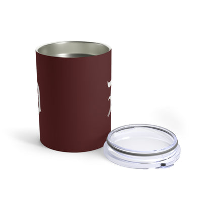 Detroit 'Old English D' Tumbler | Cherrywood Color - 10oz