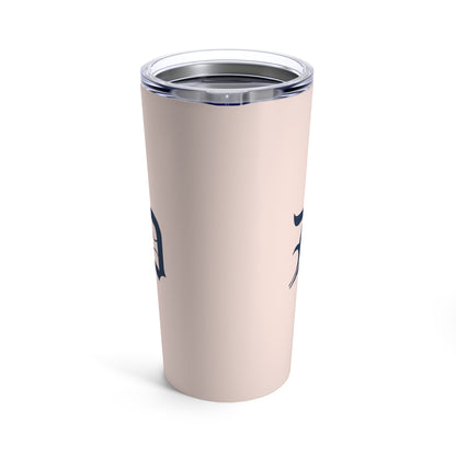 Detroit 'Old English D' Tumbler | Champagne Pink - 20oz