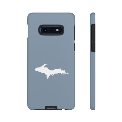 Michigan Upper Peninsula Tough Phone Case (B-24 Liberator Grey w/ UP Outline) | Samsung & Pixel Android