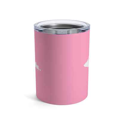 Michigan Upper Peninsula Tumbler (w/ UP Outline) | '67 Caddie Pink - 10oz