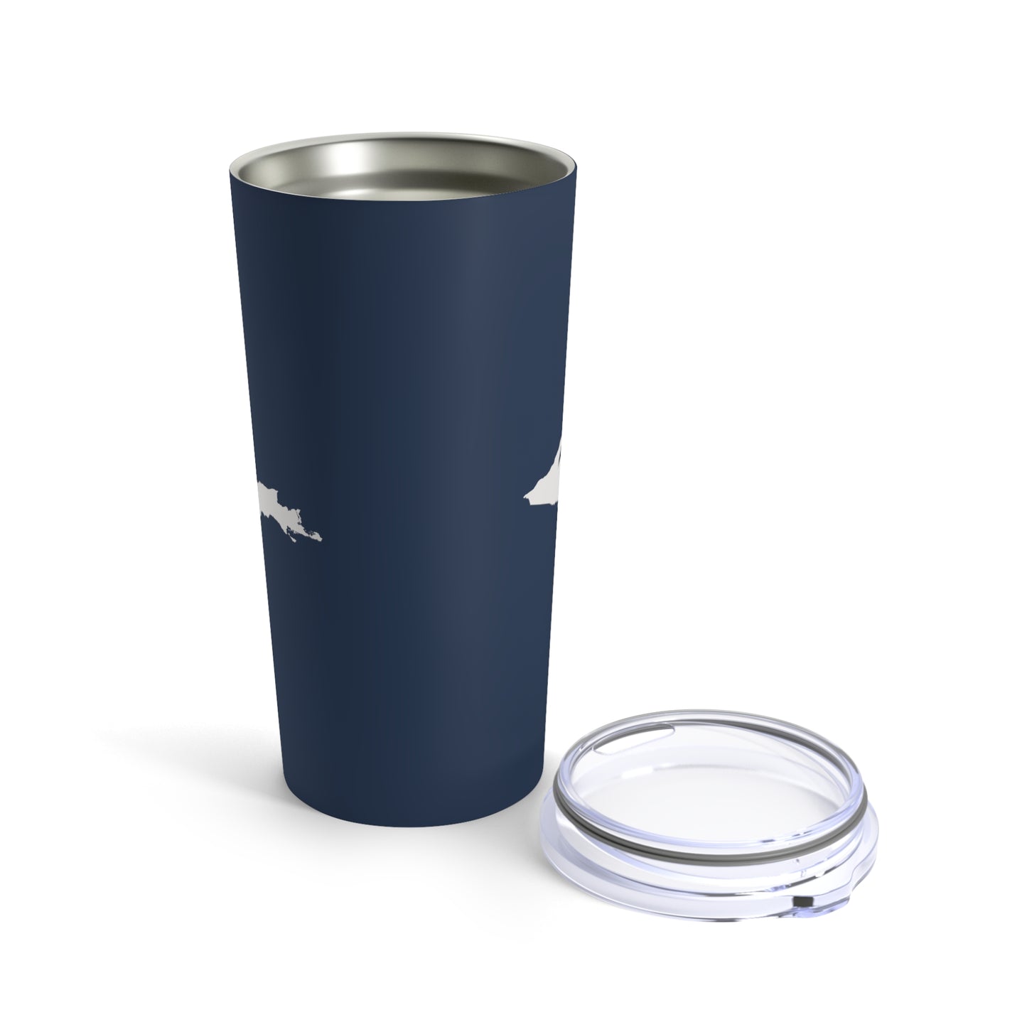 Michigan Upper Peninsula Tumbler (w/ UP Outline) | Navy - 20oz