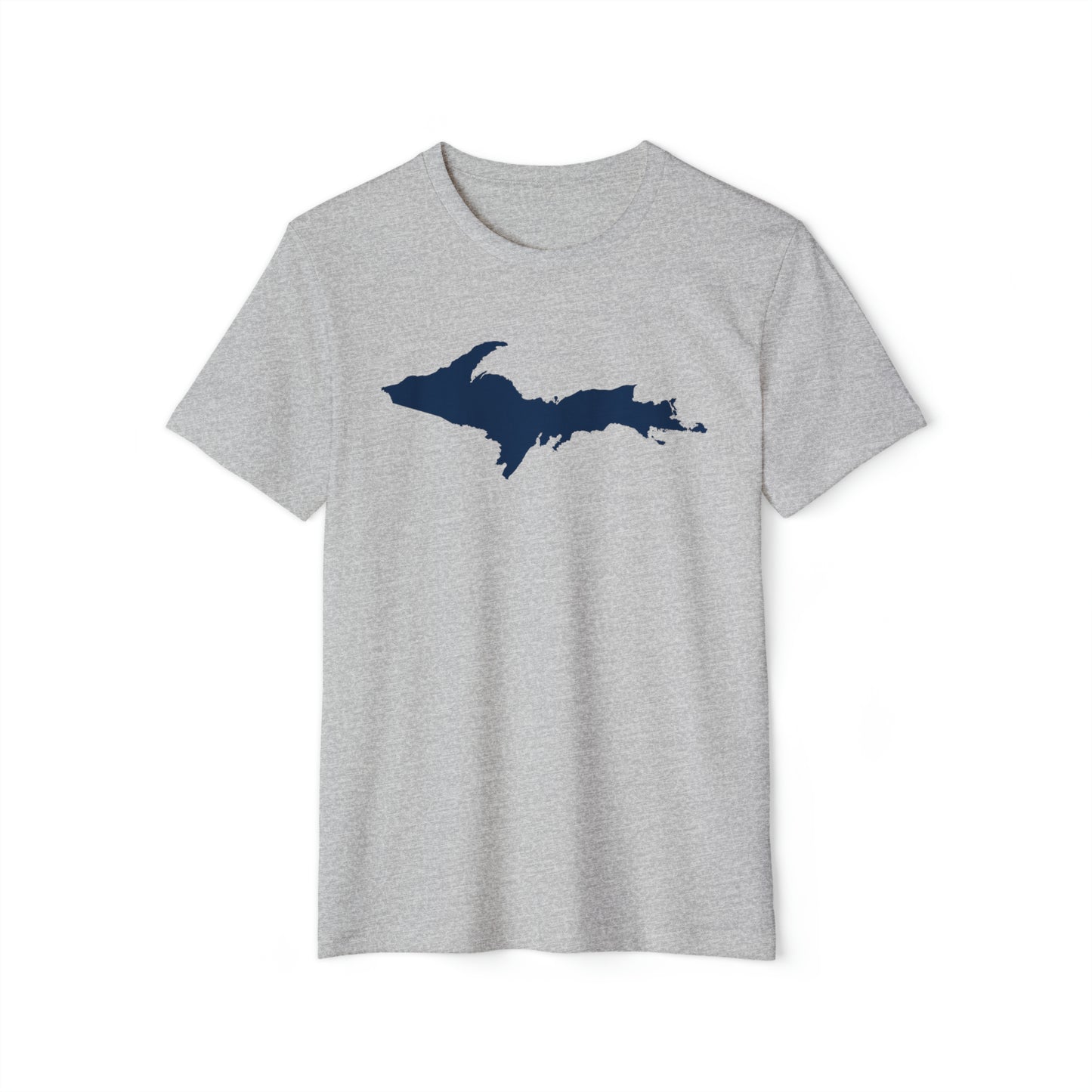 Michigan Upper Peninsula T-Shirt (w/ UP Outline) | Unisex Recycled Organic