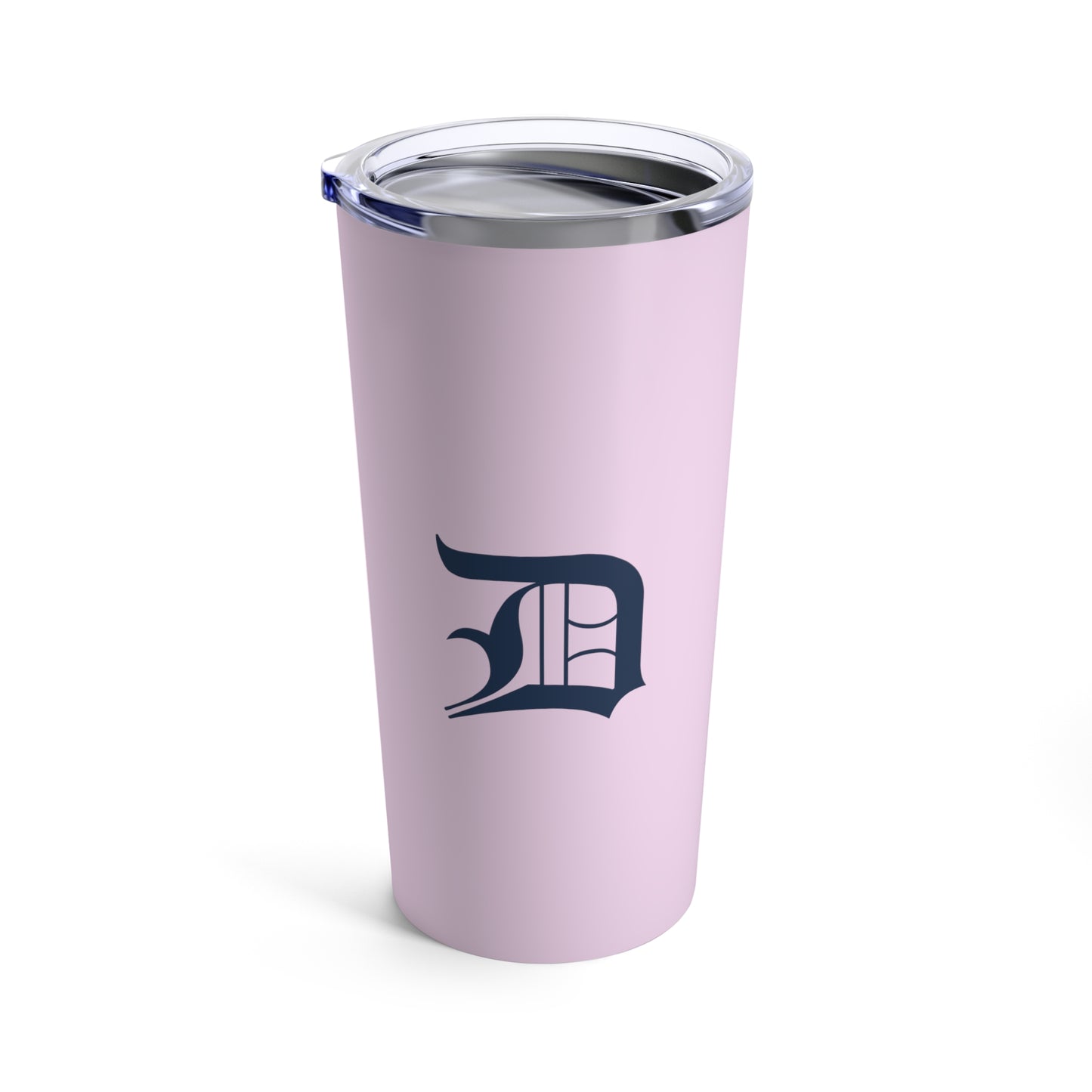 Detroit 'Old English D' Tumbler | Pale Lavender - 20oz