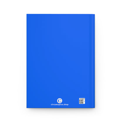 Michigan Upper Peninsula Hardcover Journal (Motor Town Blue w/ UP Outline) | Ruled - 150pgs