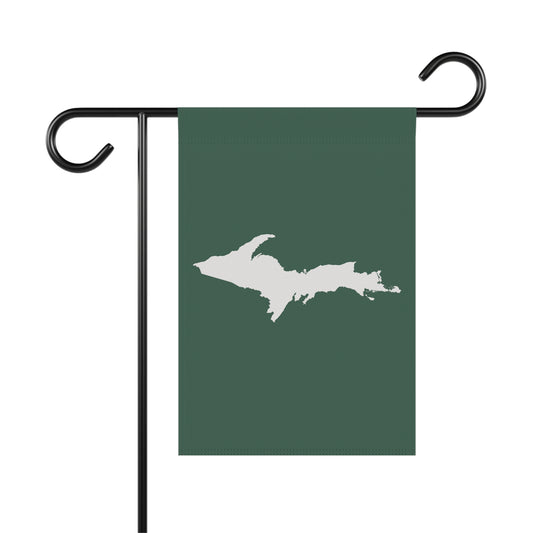 Michigan Upper Peninsula Home & Garden Flag (w/ UP Outline) | Ginger Ale Green