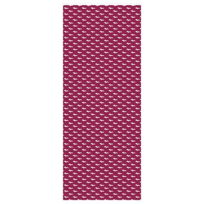 Michigan Upper Peninsula Wrapping Paper (w/ UP Pattern) | Ruby Red