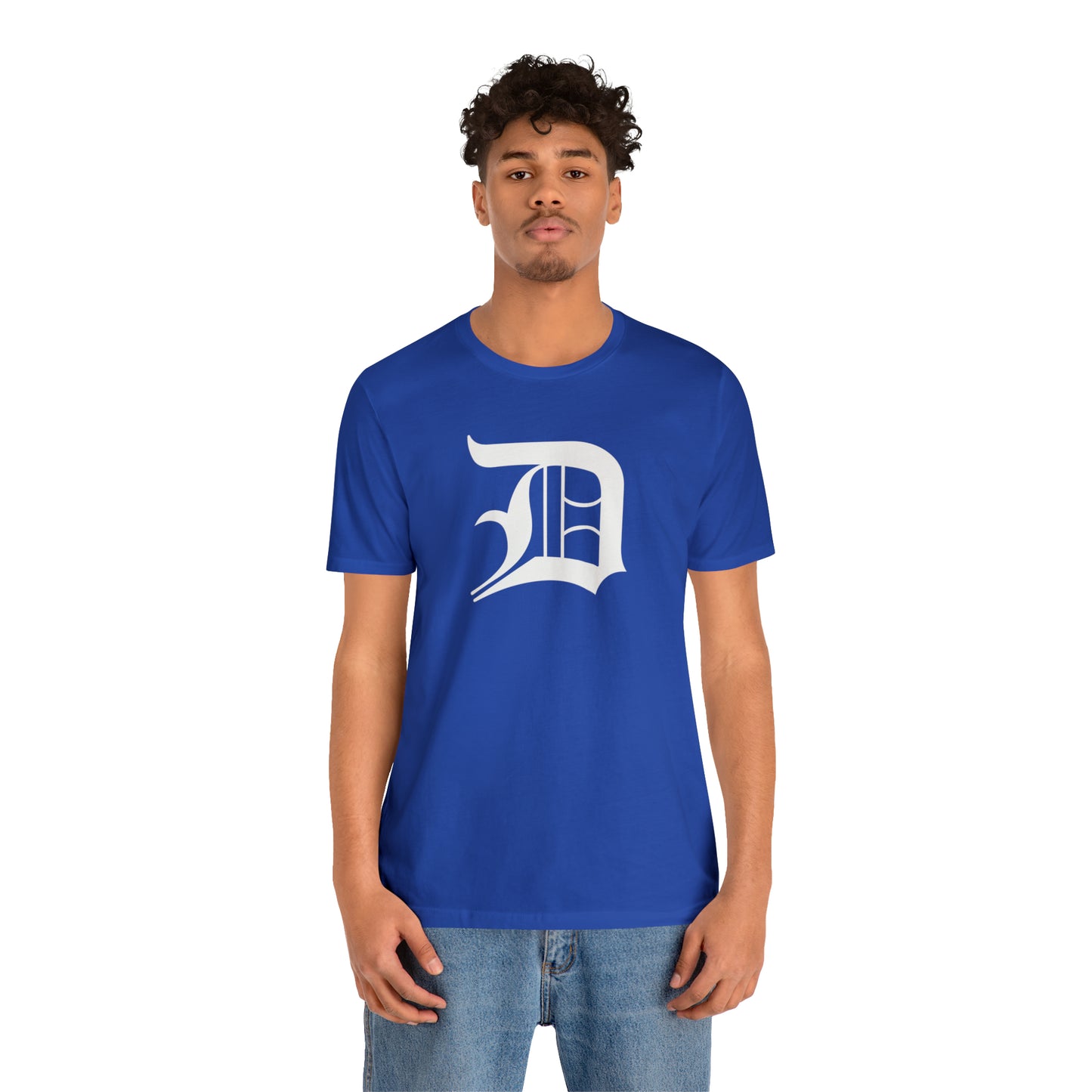 Detroit 'Old English D' T-Shirt | Unisex Standard