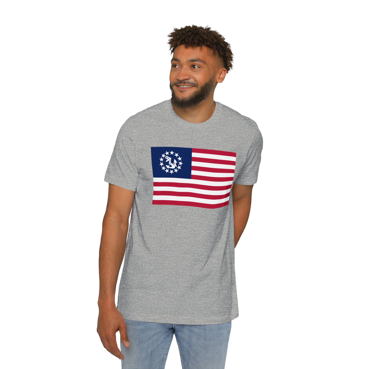 United States Yacht Ensign T-Shirt | Made in USA