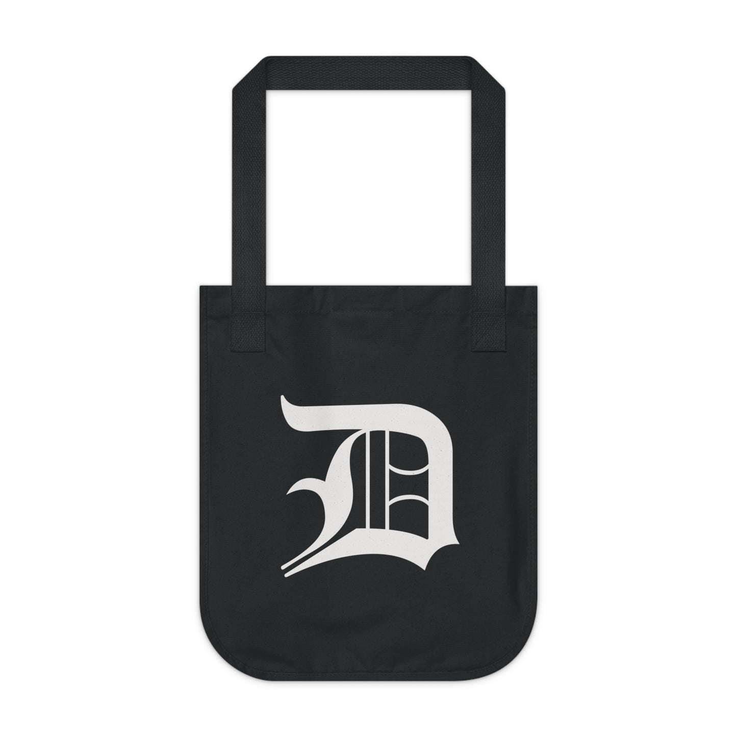 Detroit 'Old English D' Heavy Tote