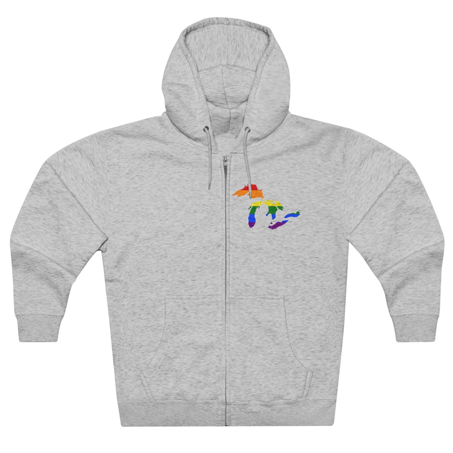 Great Lakes Hoodie (Rainbow Pride Edition) | Unisex Full Zip