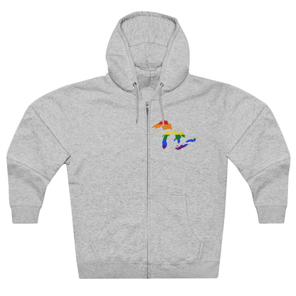 Great Lakes Hoodie (Rainbow Pride Edition) | Unisex Full Zip