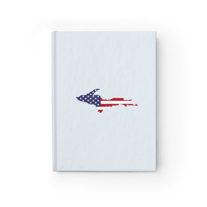 Michigan Upper Peninsula Blank Sketchbook (w/ UP USA Flag) | Gossy White