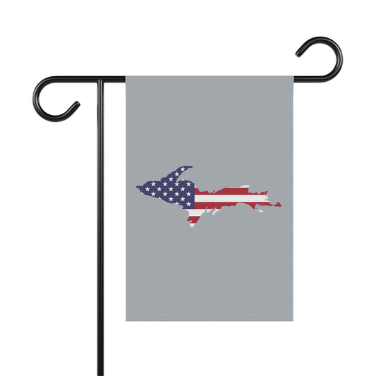 Michigan Upper Peninsula Home & Garden Flag (w/ UP USA Flag) | Silver