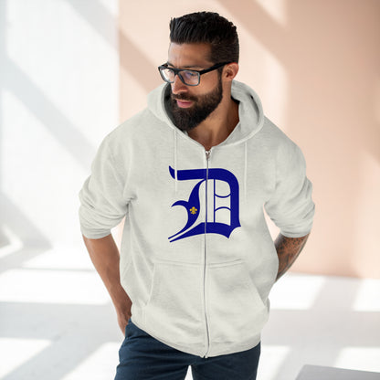 Detroit 'Old English D' Hoodie (Full-Body Founders Edition) | Unisex Full Zip