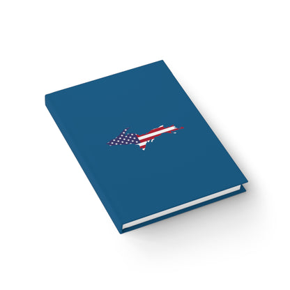 Michigan Upper Peninsula Blank Sketchbook (w/ UP USA Flag) | Blueberry