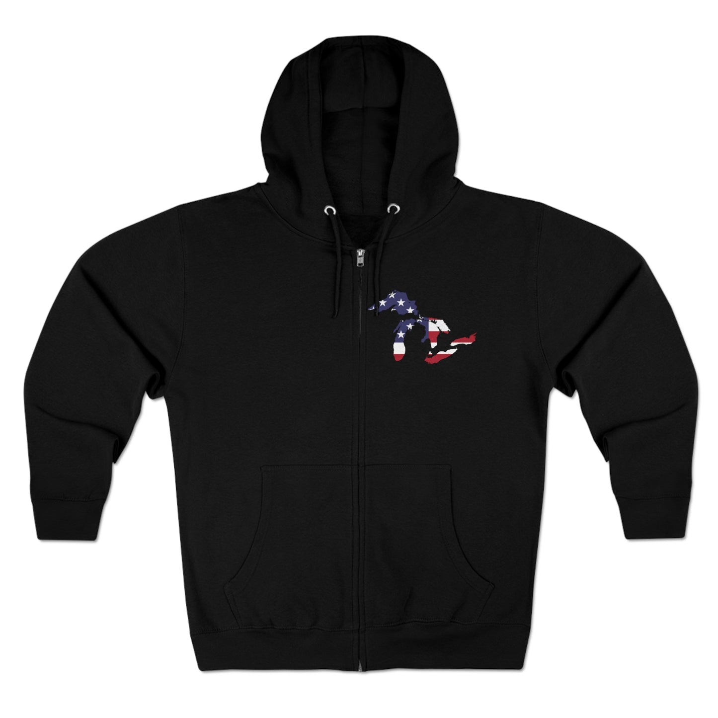 Great Lakes Hoodie (Patriotic Edition, Mini) | Unisex Full Zip