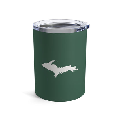 Michigan Upper Peninsula Tumbler (w/ UP Outline) | Ginger Ale Green - 10oz