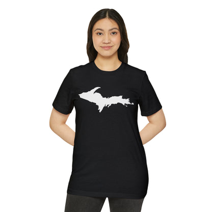 Michigan Upper Peninsula T-Shirt (w/ UP Outline) | Unisex Recycled Organic