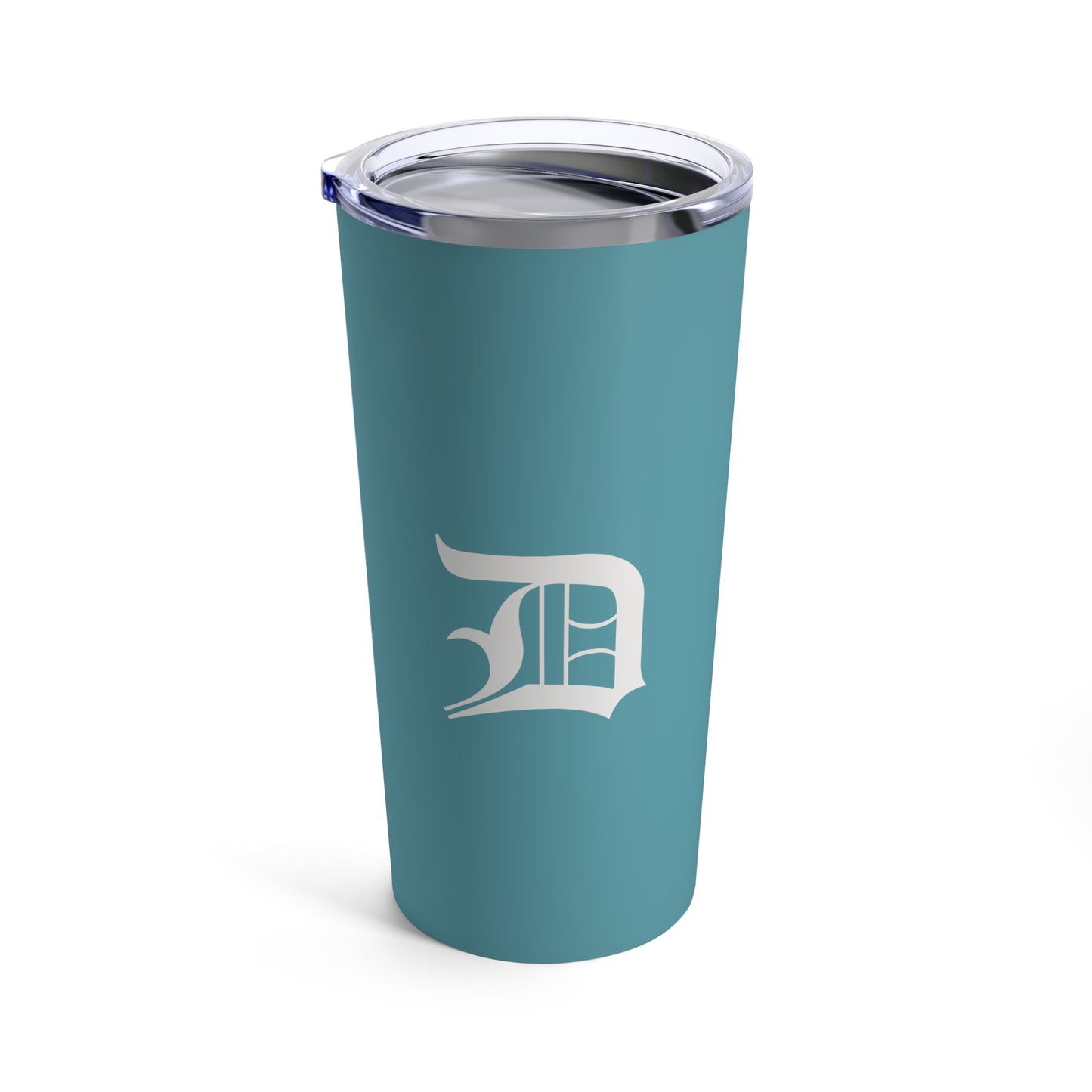 Detroit 'Old English D' Tumbler | Lake Huron Blue - 20oz