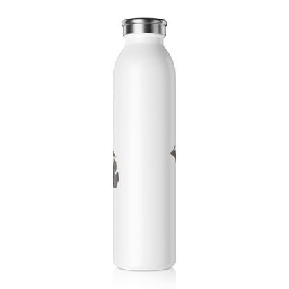 Michigan Water Bottle (w/ Warren Tank Grey Outline) | 20oz Double-Walled