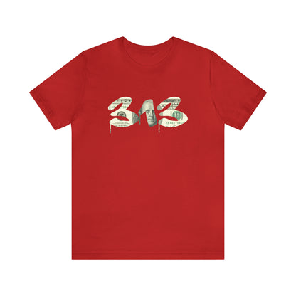 Detroit '313' T-Shirt (Benjamins Edition) | Unisex Standard