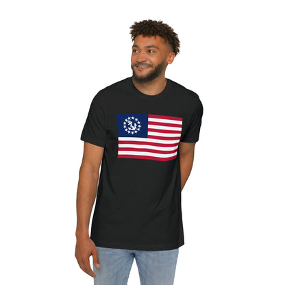 United States Yacht Ensign T-Shirt | Made in USA