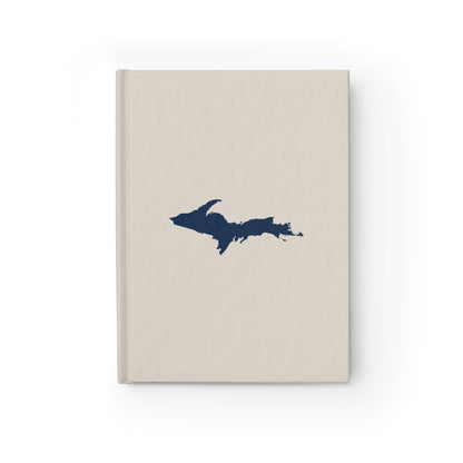 Michigan Upper Peninsula Blank Sketchbook (w/ UP Outline) | Canvas Color