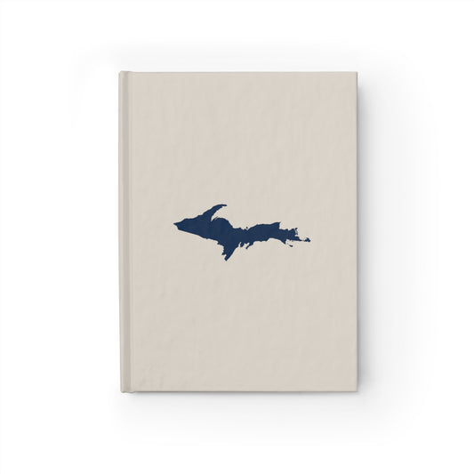 Michigan Upper Peninsula Blank Sketchbook (w/ UP Outline) | Canvas Color