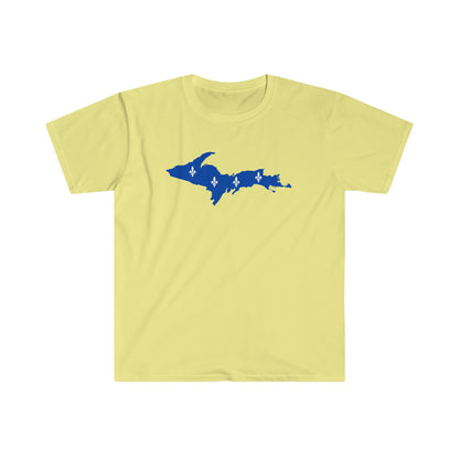 Michigan Upper Peninsula T-Shirt (w/ UP Quebec Flag Outline) | Unisex Budget
