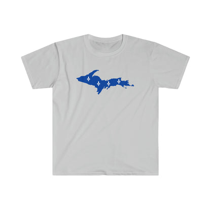 Michigan Upper Peninsula T-Shirt (w/ UP Quebec Flag Outline) | Unisex Budget
