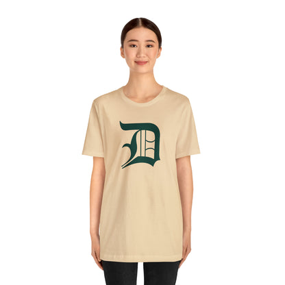 Detroit 'Old English D' T-Shirt (Laconic Green) | Unisex Standard