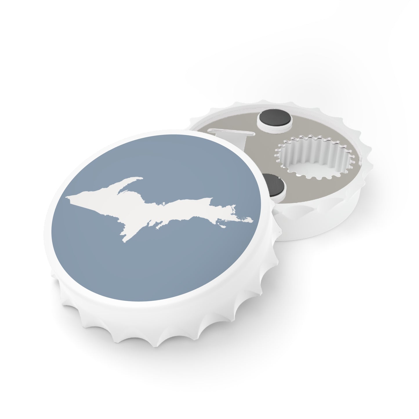 Michigan Upper Peninsula Bottle Opener (w/ UP Outline) | B-24 Grey