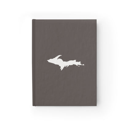 Michigan Upper Peninsula Blank Sketchbook (w/ UP Outline) | Warren Tank Grey