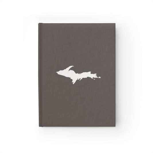 Michigan Upper Peninsula Blank Sketchbook (w/ UP Outline) | Warren Tank Grey